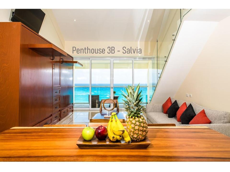 2 Story Oceanfront Penthouses On Cancun Beach! Exteriör bild
